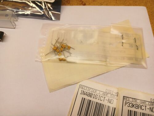 Misc Electrical Lot - Resistors - Diodes - Capacitors - Microchips -Transceiver - Picture 2 of 11