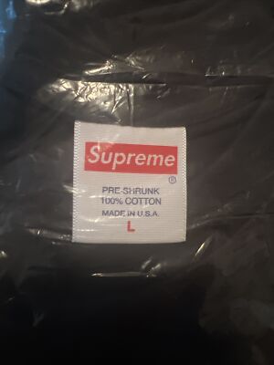 Supreme Pillows Tee FW19 Black Sz L | eBay