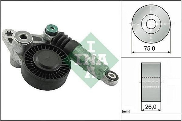 INA Multifr. Riemenspanner VW 2.7/3.0TDI-image