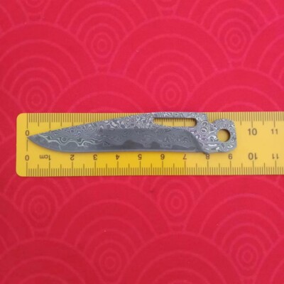 VG10 Core Damascus Blade for Leatherman Surge DIY Modify