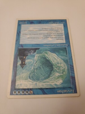 MTG Leviathan 4th Edition Regular Rare | eBay