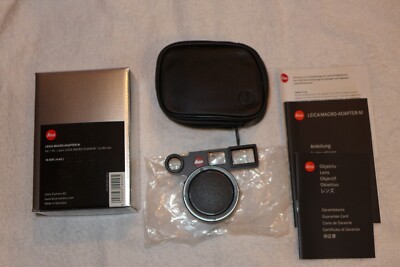 Leica 14409 Macro Adapter M For Macro Elmar-M 90mm f4 UK