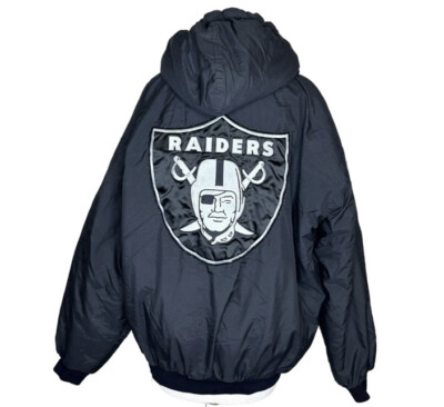 NFL RAIDERS オークランドレイダーズ フリースジャケット XL s-l400.jpg