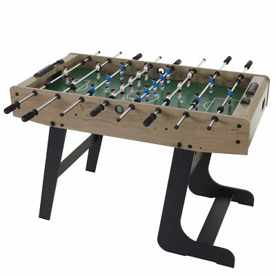 MENDLER Tischkicker Manchester, Kicker Kickertisch Tischfussball, klappbar natur