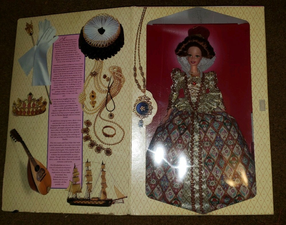elizabethan queen barbie