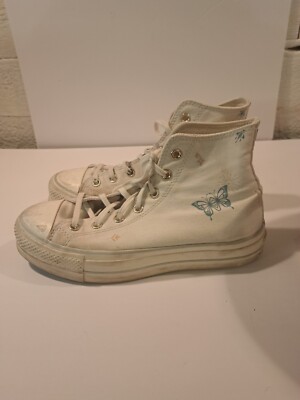 Converse All Star Chuck Taylor White High Top Womens Shoes Size