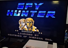 1987 NINTENDO NES SUNSOFT SPY HUNTER CARTRIDGE ONLY TESTED WORKING!!