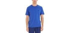 60 Nautica Men'S Pajamas Soft Short-Sleeve Nightshirt Blue Sleepwear Size M