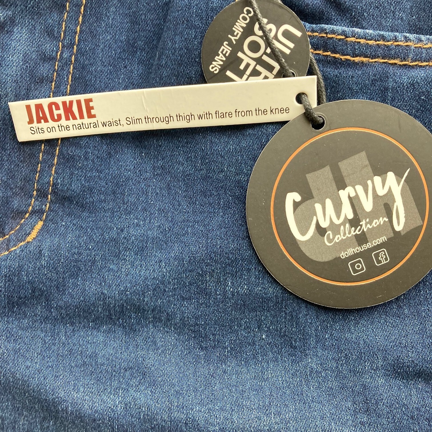 Dollhouse Curvy Collection Jackie High Rise Flare Jeans Size 11/12 eBay