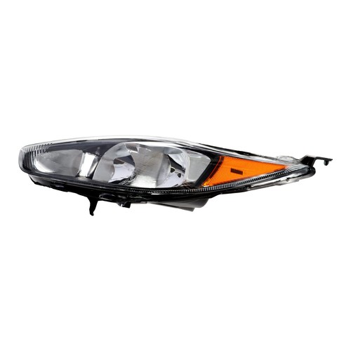 Pair Factory Style Black Headlights Fit For 2014 2015-2019 Ford Fiesta Headlamps - Picture 5 of 10
