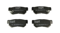Hart 221 646 Bremsbelagsatz, Scheibenbremse FüR Hyundai, Kia, Ssangyong
