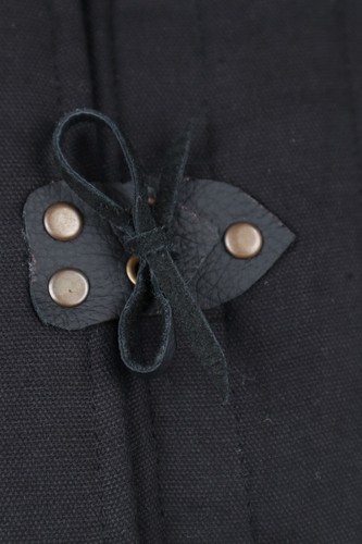 Averland Cosplay Gambeson, Warhammer Clothing, Black Quilted Gambeson for men - Picture 4 of 16