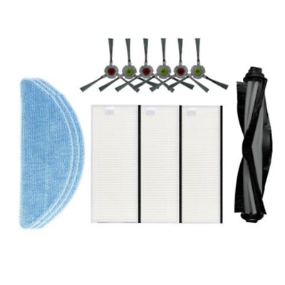 Side Main Brush Filter Mop Cloth For Ecovacs Yeedi K650 Robotic Vacuum Cleaner
