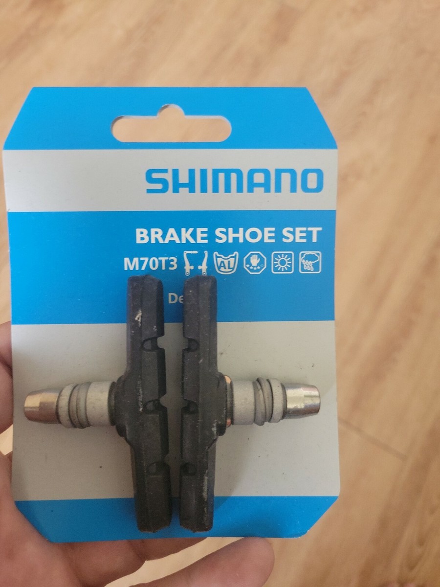 2 PATINS DE FREINS SHIMANO BR-T300 /M600 /M600MX- BR-MC18 V-BRAKE SHOES
