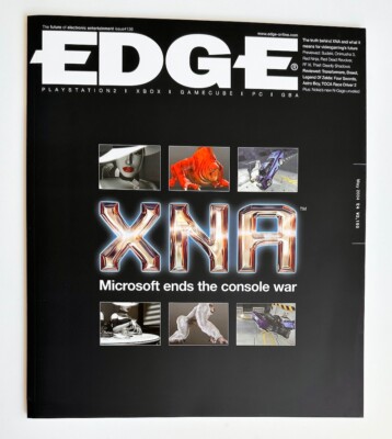 EDGE Magazine - issue #136 [ may / 2004 / 5 ] UK [ Microsoft XNA - cover]