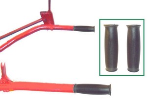 NEW-Gravely-L-Model-500-5000-Handle-Bar-Grips-Round-Ring-Style-1-034-inch-OD