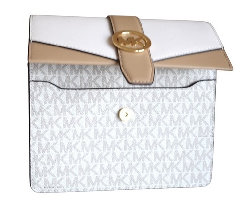Michael Kors Tasche Bag GREENWICH SM FLAP XBODY Umhängetasche light cream multi - Bild 9 von 12