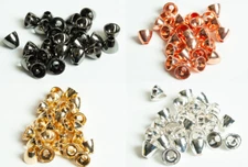 Blue Wing Olive Tungsten Cones for Fly Tying - 100 Pack