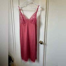DIXIE BELLE Vintage Pink Lace Slip Dress