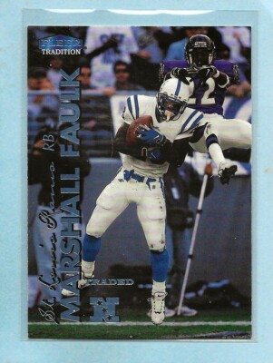 MARSHALL FAULK - 1999 Fleer Tradition - #51 - Rams - Comb. Shipping