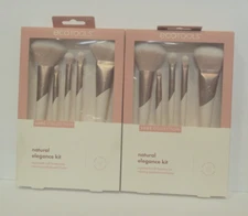 ECOTOOLS LUXE COLLECTION NATURAL ELEGANCE KIT 5 PC BRUSH SET BOXED