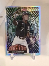 2022 Topps Finest - 1994 Topps Finest Cornerstones Tim Anderson #94FC-TA