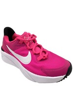 Nike Kids Girl's Star Runner 4 Lace Up Sneaker Pink