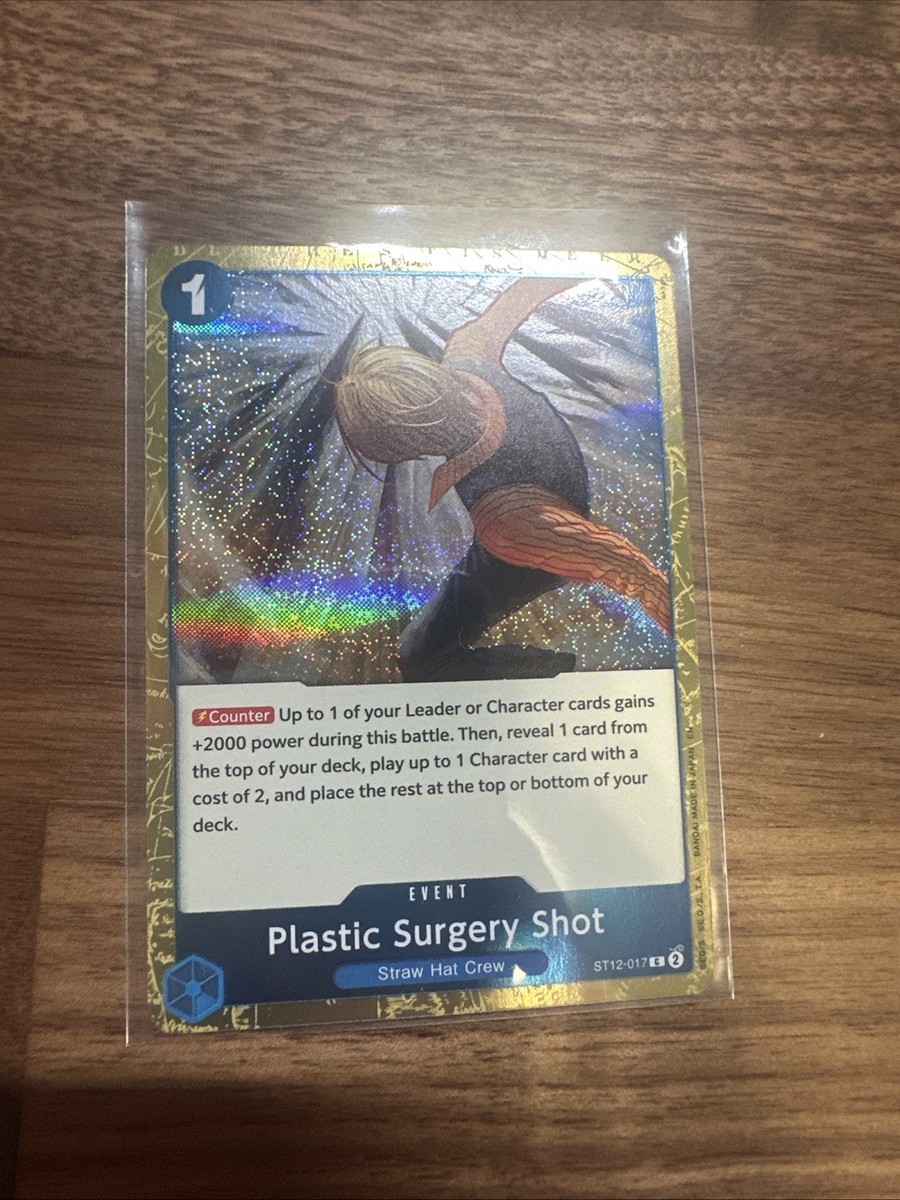 One Piece Plastic Surgery Shot - ST12-017 (Pirate Foil) Premium