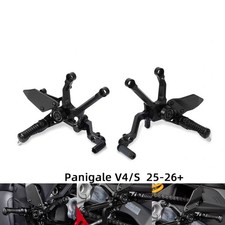 Pedal de clavija trasera ajustable para Ducati Panigale V4/V4S 2025-2026