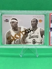 2003 Skybox LEBRON JAMES KOBE BRYANT Autographics Rookies Affirmed RC #12 PSA