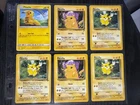 POKEMON PIKACHU 9 CARD LOT