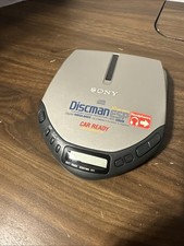 Sony Discman D-E307CK Portable CD Player Silver ESP - PARTS/REPAIR