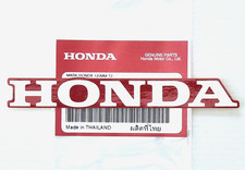 ORIGINAL Honda Aufkleber-12cm -WEISS/ROT-Sticker-Logo-Schriftzug-120mm