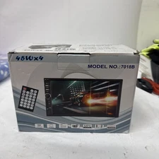 7" Double 2 DIN Car MP5 Player Bluetooth Touch Screen Stereo Radio With Camera