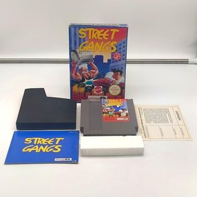 STREET GANGS EDIZIONE ITALIANA MATTEL - PAL A - NINTENDO NES - COMPLETO TESTATO