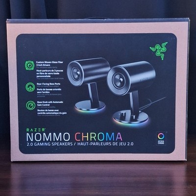 Razer Nommo Chroma Gaming Speakers Black RZ05-0246