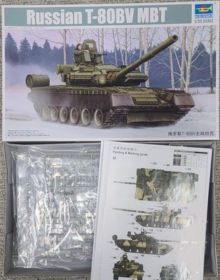 Trumpeter 1/35 Trumpeter Russian T80BV Main Battle Tank