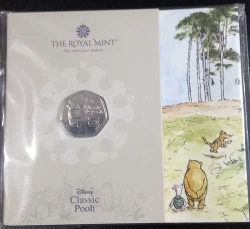 50p COIN 2020 Winnie the Pooh  Royal Mint Pack B.U.