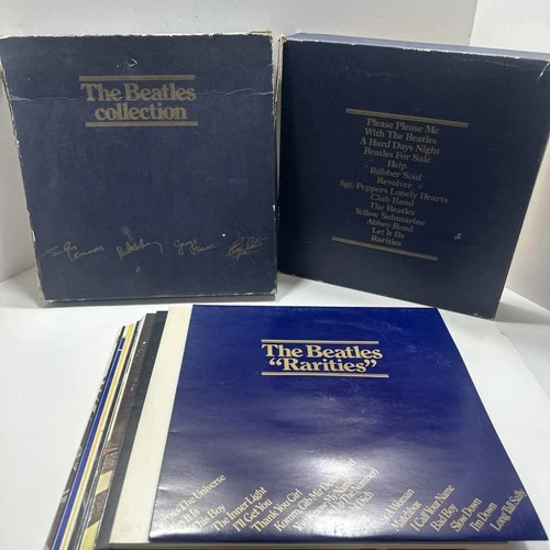 The Beatles Collection -13LP Record Box Set 1982 “Australia” Blue Box Set  NM/W