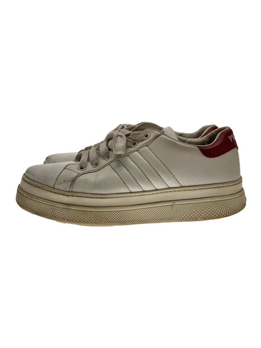Prada Low-Cut Sneakers/37.5/Wht/1E536L//