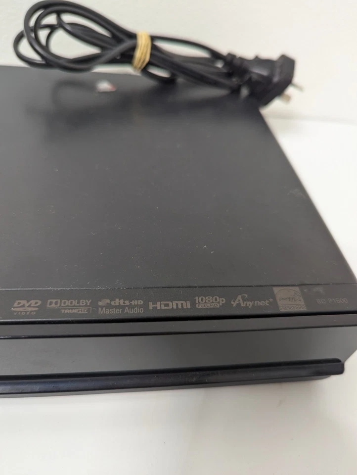 Samsung BD-P1600 Blu-Ray Disc Player No Remote No HDMI Untested — 第 4/4 张图片