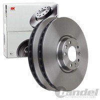 2X NK Bremsscheiben 340Mm BelÜFtet Vorne Passend FÜR CitroËN C5 C6 Peugeot 407