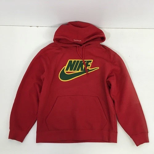Sweat à capuche homme Supreme Nike cuir occasion bleu/noir CK6225 687