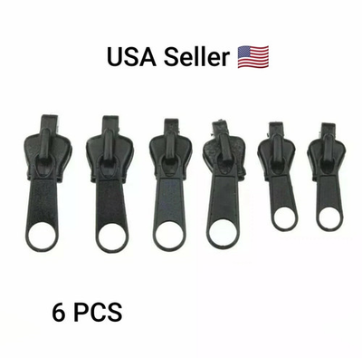 #ad #ad Fix Zipper Zip Slider Repair Instant Kit Removable Rescue Replacement Pack of 6P $5.99