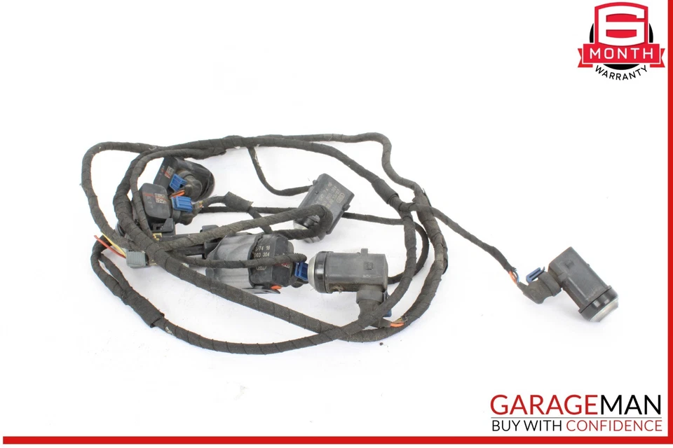 06-12 Mercedes X164 GL450 4MATIC parachoques trasero sensor aparcamiento arnés conjunto Foto 4 de 4