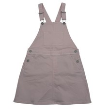 J. Crew Crewcuts Girl Pink Overall Casual Denim Dress Size 14