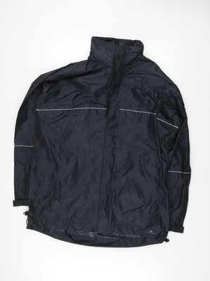 Blue Action Regenjacke Herren schwarz XL wasserdicht Nylon