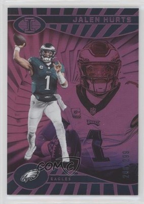 2024 Panini Illusions Trophy Collection Pink 208/299 Jalen Hurts #70 1co7