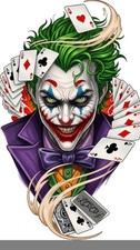Joker Decal Sticker Car Truck Wall Mirror Phone Tumbler Bumper Window Joker Decal Sticker Car Truck Wall Mirror Phone Tumbler Bumper Window