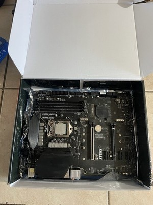 Combo MSi Z490-A Pro LGA 1200 ATX Intel DDR4 Motherboard With Intel I7-10700
